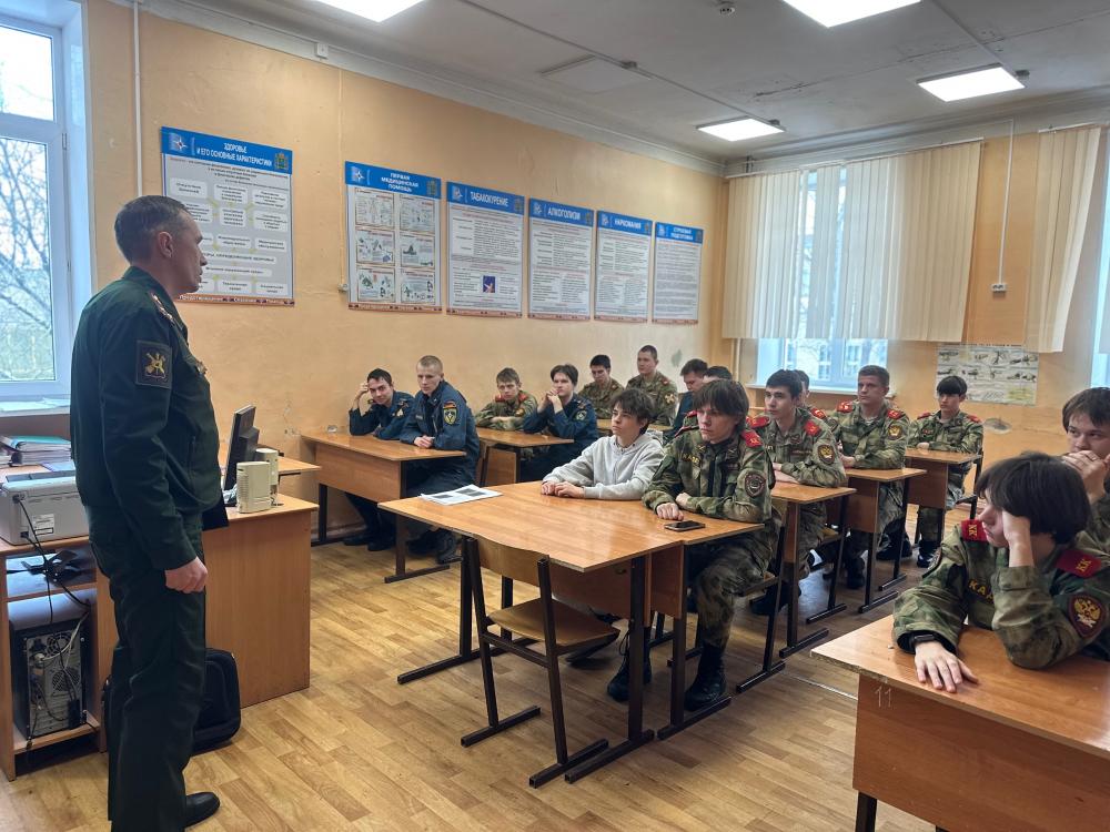 Встреча с представителем военной академии ВПВО