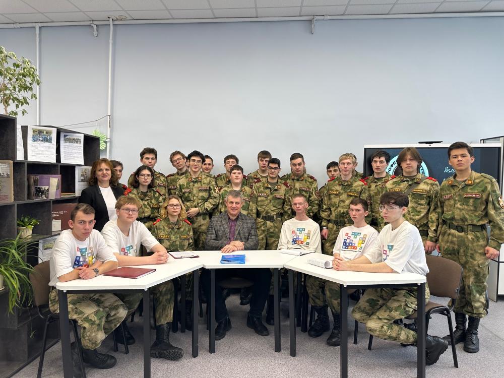 Встреча с лидером машиностроительного кластера ПАО " КАДВИ" Никитиным А. В.